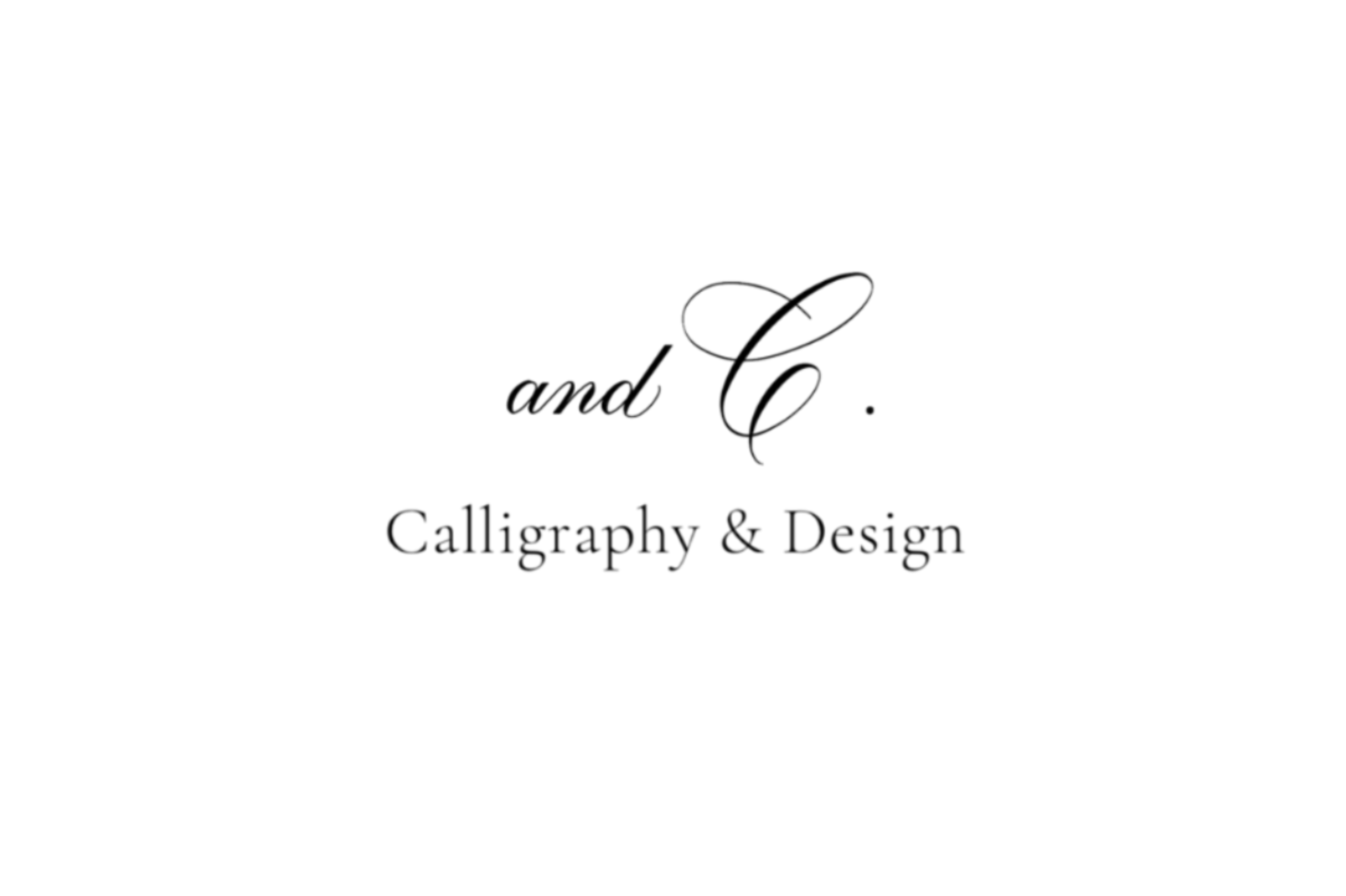 and C.  Calligraphy & Design